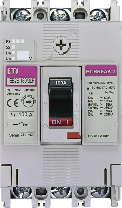 Bild von EB2S 160/3LF 100A 3p
