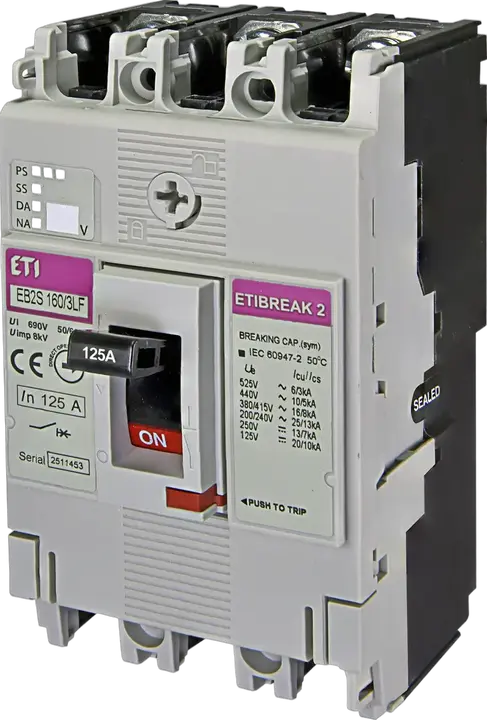 Bild von EB2S 160/3LF 125A 3p