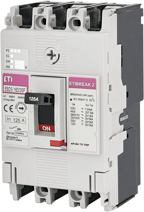 Bild von EB2S 160/3SF 125A 3p