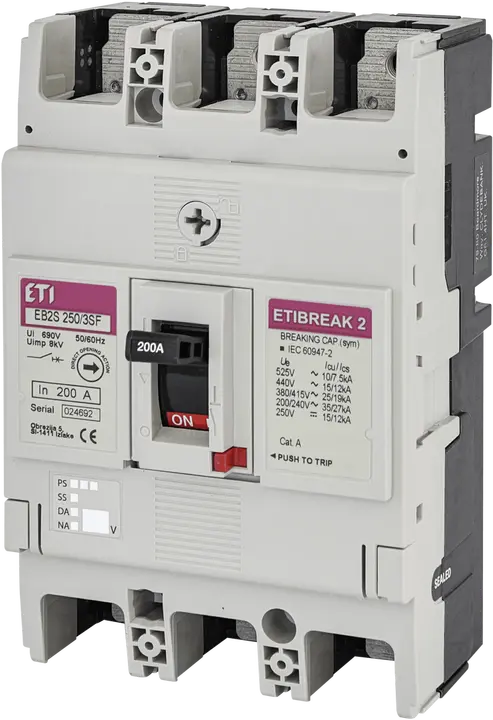 Bild von EB2S 250/3SF 200A 3p