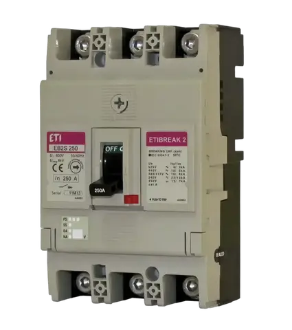 EB2S 250/4SF 250A 4p