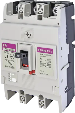 EB2S 250/3HF 250A 3p