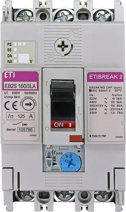 Bild von EB2S 160/3LA 125A 3p