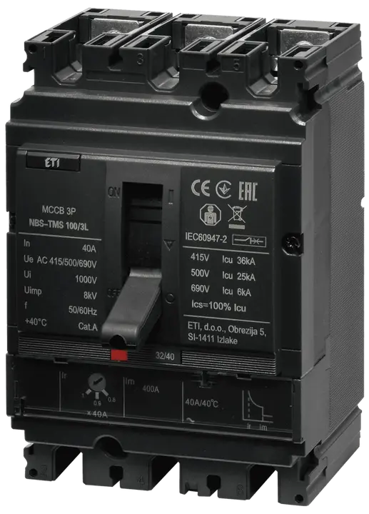 Bild von NBS-TMS 100/3L  40A 3P