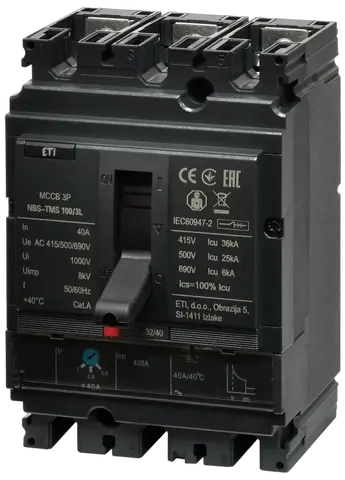 Bild von NBS-TMS 100/3L  40A 3P