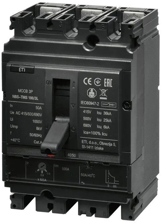 Bild von NBS-TMS 100/3L  50A 3P