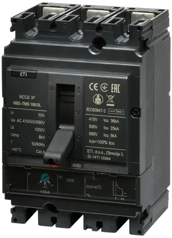 Bild von NBS-TMS 100/3L  50A 3P