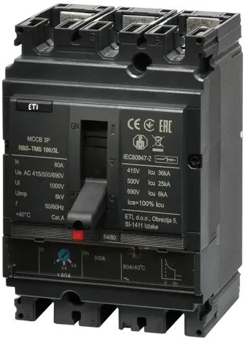 Bild von NBS-TMS 100/3L  80A 3P