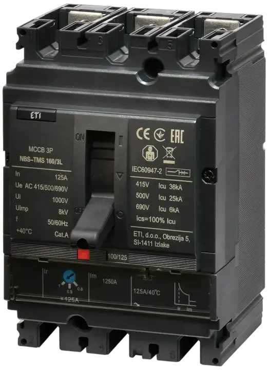 Bild von NBS-TMS 160/3L 125A 3P