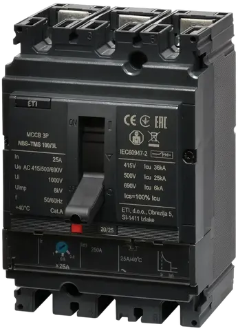 Bild von NBS-TMS 100/3L  25A 3P