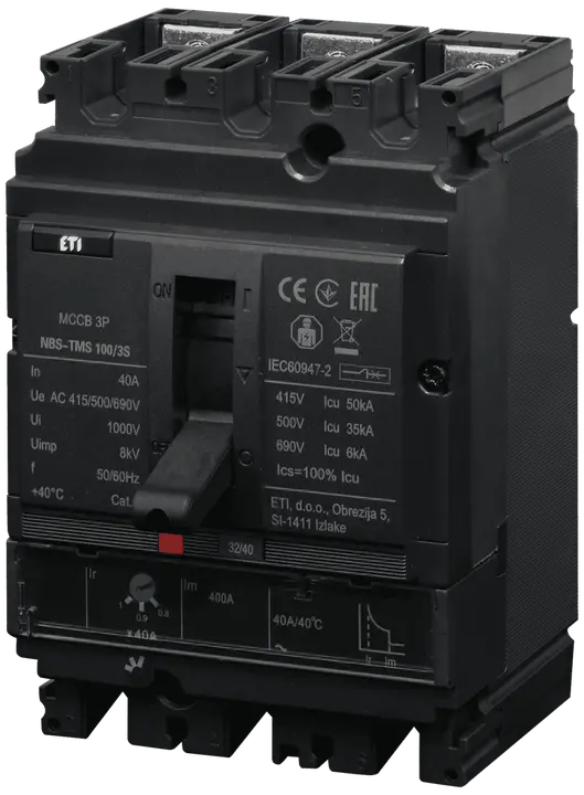 Bild von NBS-TMS 100/3S  40A 3P