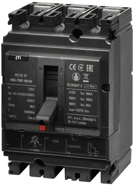 Bild von NBS-TMS 160/3S 125A 3P