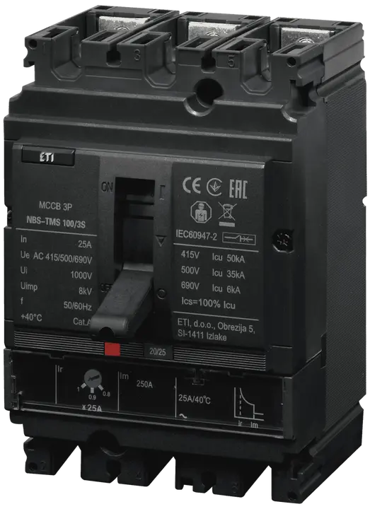 Bild von NBS-TMS 100/3S  25A 3P