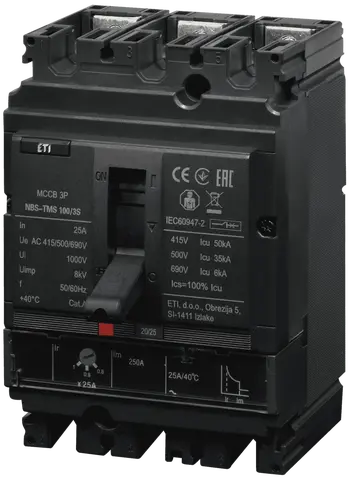 Bild von NBS-TMS 100/3S  25A 3P