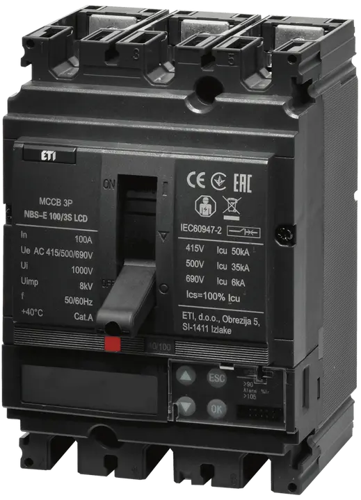 Bild von NBS-E 100/3S LCD 100A 3P