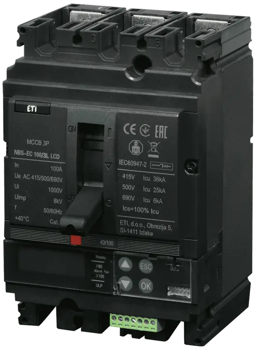 Bild von NBS-EC 100/3L LCD 100A 3P
