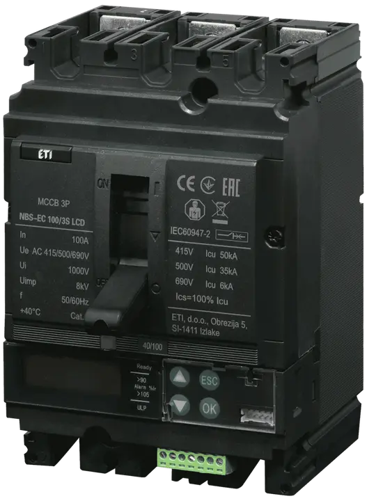 Bild von NBS-EC 100/3S LCD 100A 3P