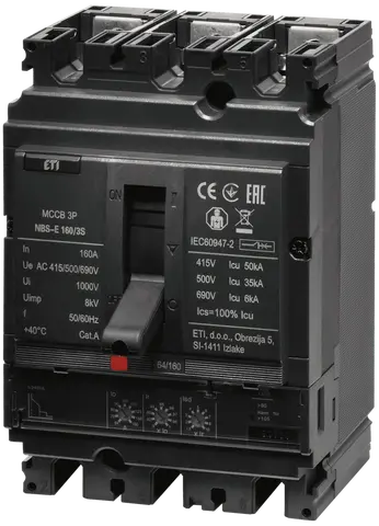NBS-E 160/3S 160A 3P