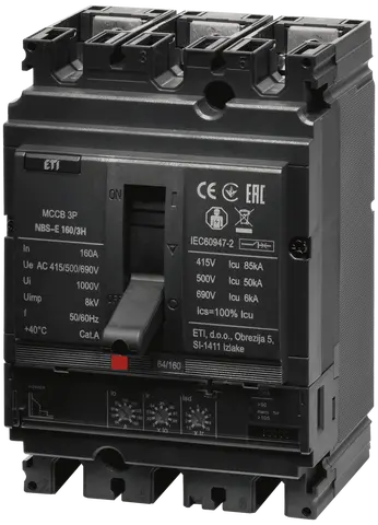 NBS-E 160/3H 160A 3P