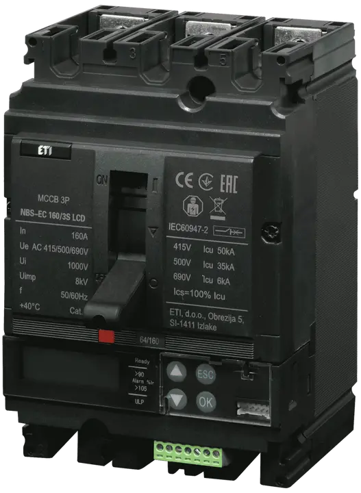 Bild von NBS-EC 160/3S LCD 160A 3P