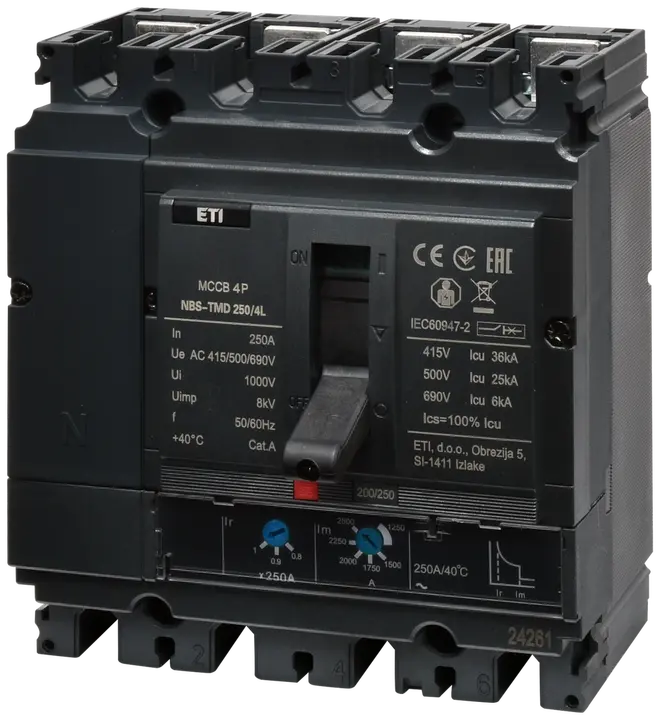 Bild von NBS-TMD 250/4L 250A 4P