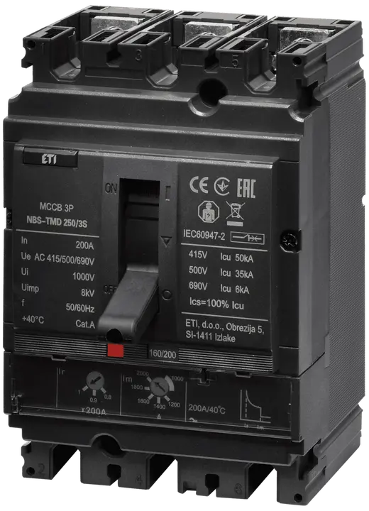 Bild von NBS-TMD 250/3S 200A 3P