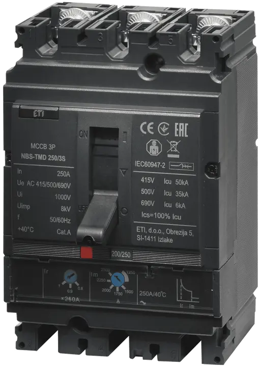 Bild von NBS-TMD 250/3S 250A 3P