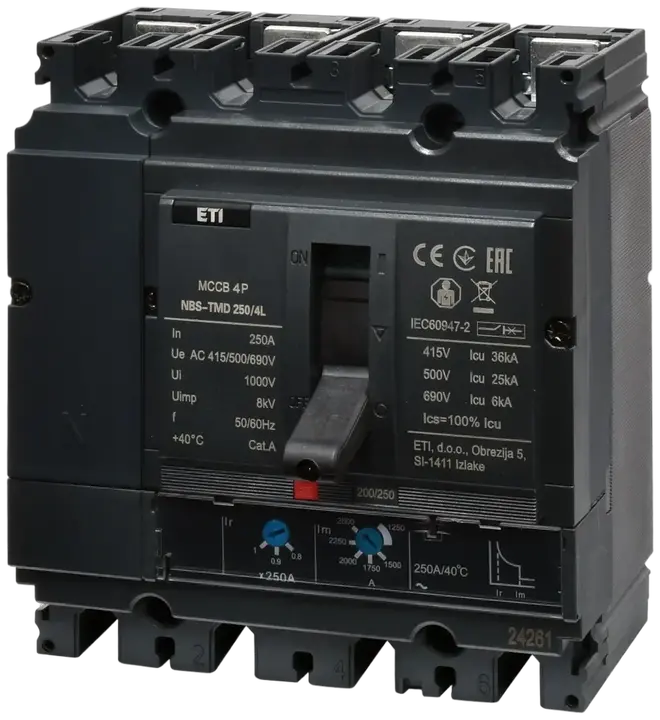 Bild von NBS-TMD 250/4S 250A 4P