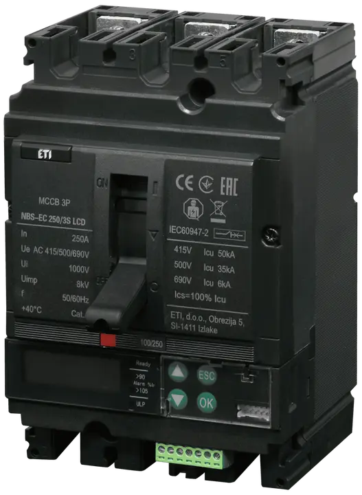 Bild von NBS-EC 250/3S LCD 250A 3P