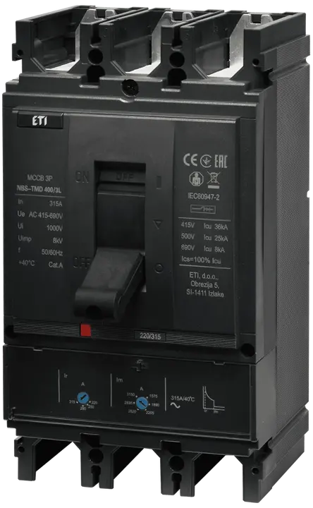 Bild von NBS-TMD 400/3L 315A 3P