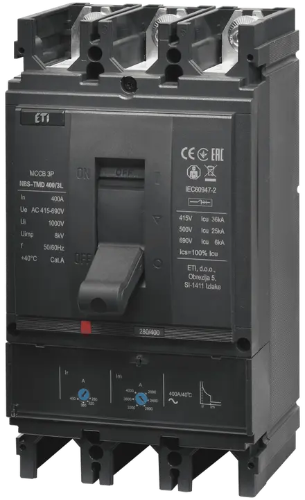 Bild von NBS-TMD 400/3L 400A 3P