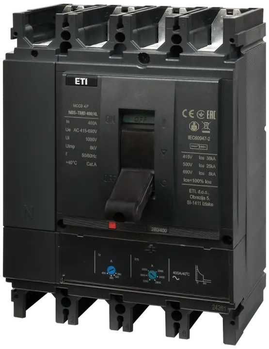 Bild von NBS-TMD 400/4L 400A 4P