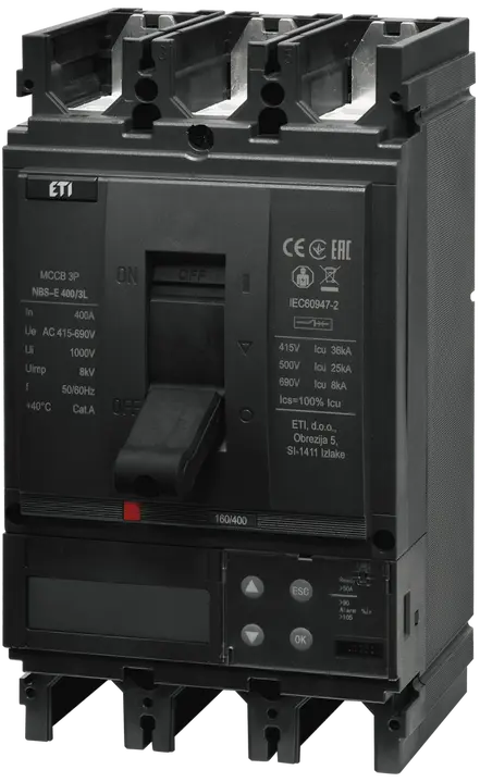Bild von NBS-E 400/3L LCD 400A 3P