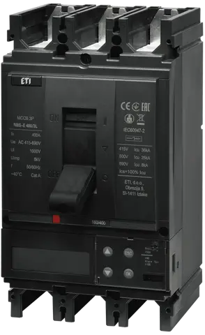NBS-E 400/3L LCD 400A 3P