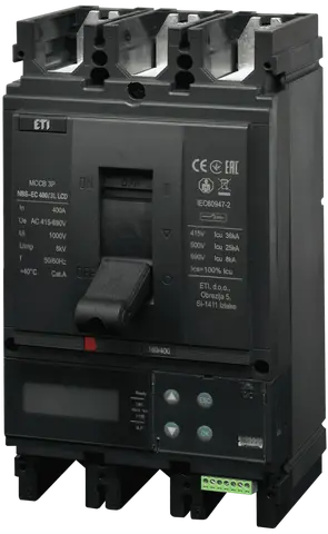 NBS-EC 400/3L LCD 400A 3P