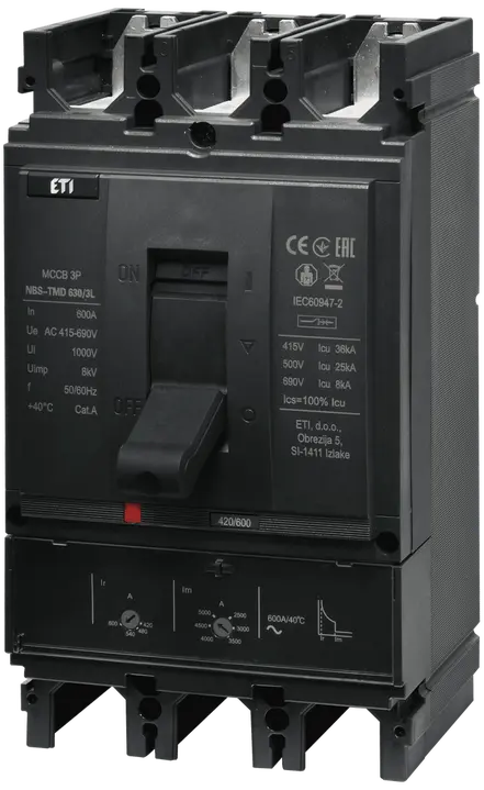 Bild von NBS-TMD 630/3L 600A 3P