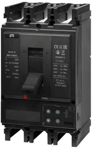 NBS-E 630/3L LCD 630A 3P