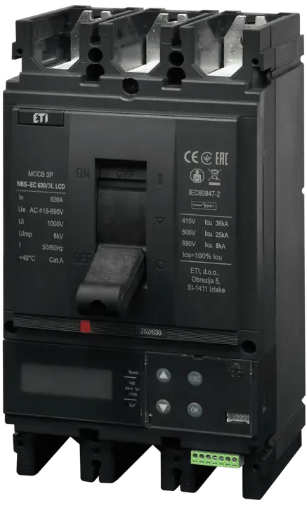 Bild von NBS-EC 630/3L LCD 630A 3P