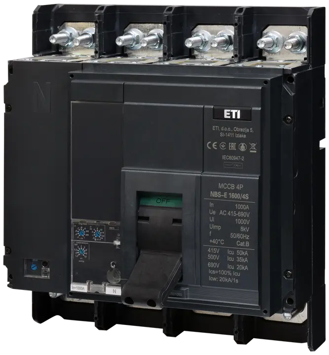 Bild von NBS-E 1600/4S LCD 1000A 4P