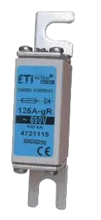 NHS000/80 UQ2 gR 25A/690V