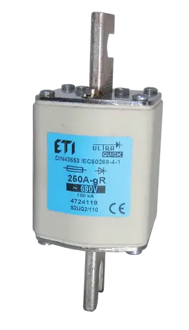NHS2/110 UQ2 gR 200A/690V