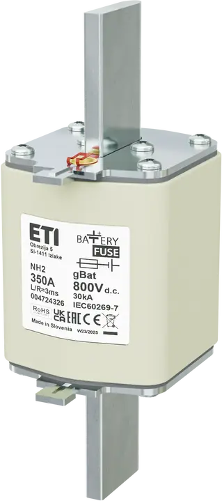 Bild von NH2 gBat 350A/800V DC