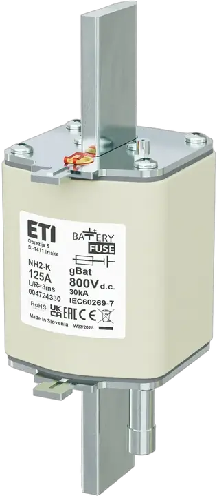 Bild von NH2/K gBat 125A/800V DC